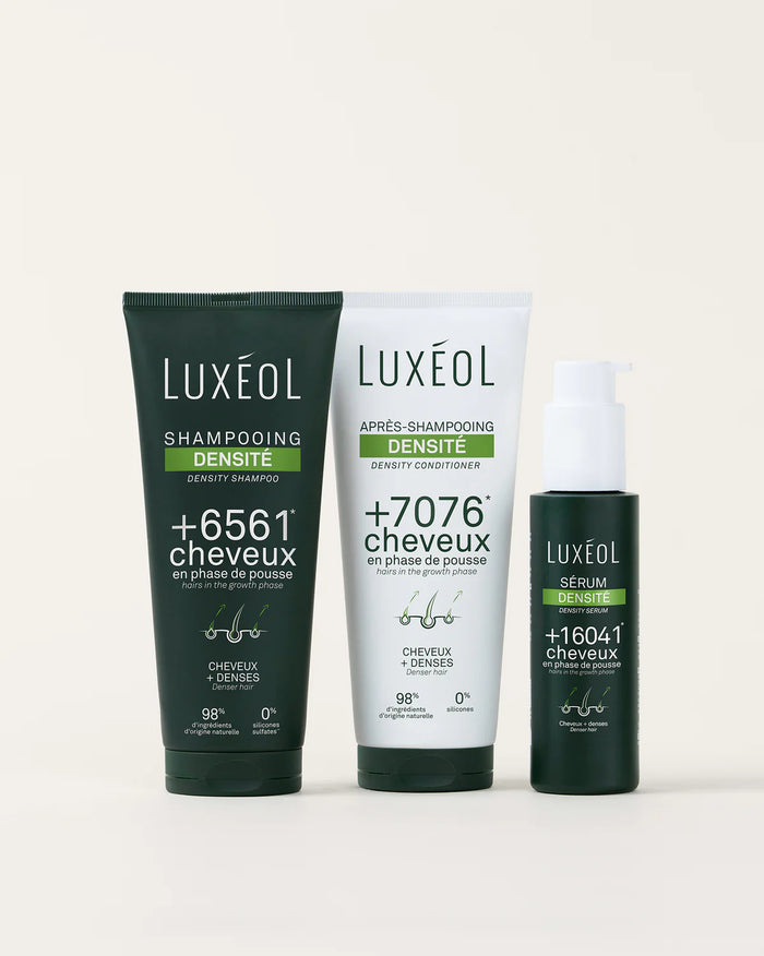 Matu blīvumu palielinošā rutīna (3 soļi)