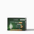 Luxéol Progressive Anti‑Hair Loss Treatment 3‑in‑1 box, 14 × 6 ml vials for age‑ or heredity‑related loss.